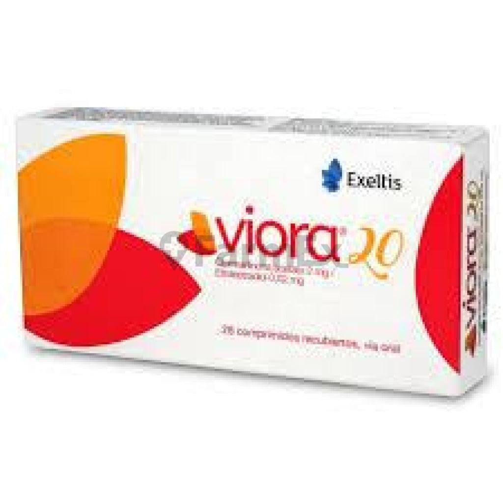 Viora 20 x 28 comprimidos Farmex-BanMedica-Persistente
